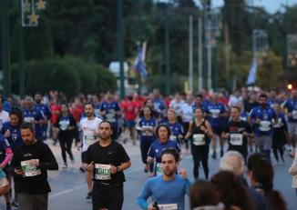 Φωτογραφία από τον 39ο Μαραθάνιο της Αθήνας (Φωτ.: Eurokinissi).