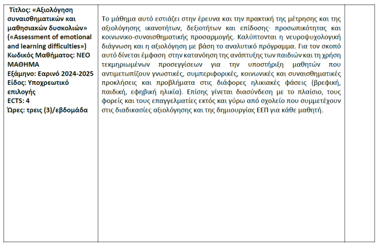 Προκήρυξη θέσεων διδασκόντων στο Τμήμα Ψυχολογίας στον Πάντειον Πανεπιστήμιο.